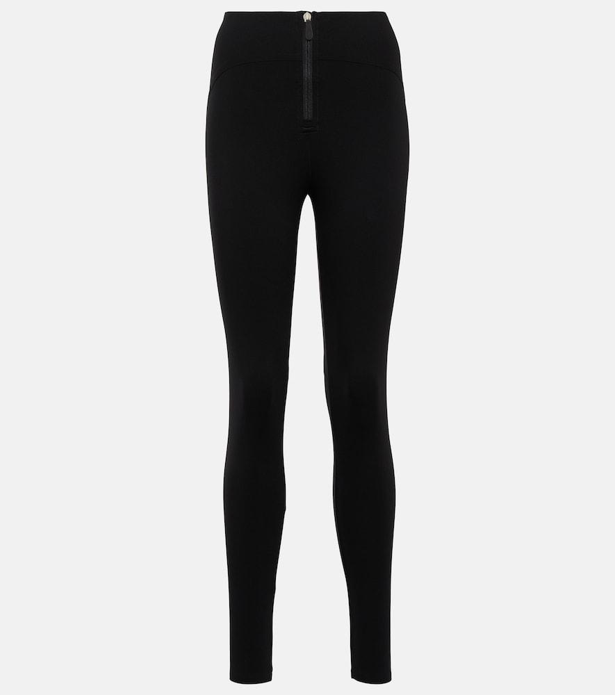 alaïa jersey leggings