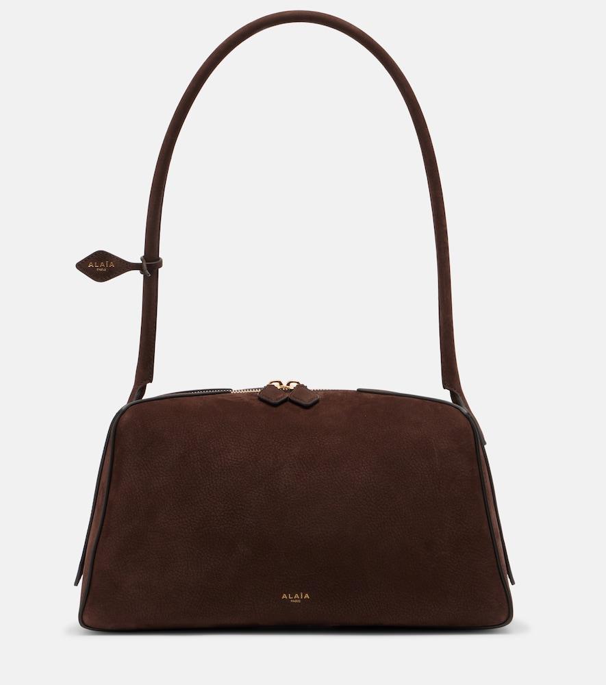 alaïa le bouledogue medium leather shoulder bag
