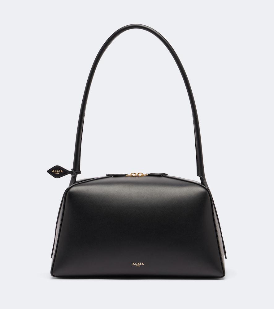 alaïa le bouledogue medium leather shoulder bag