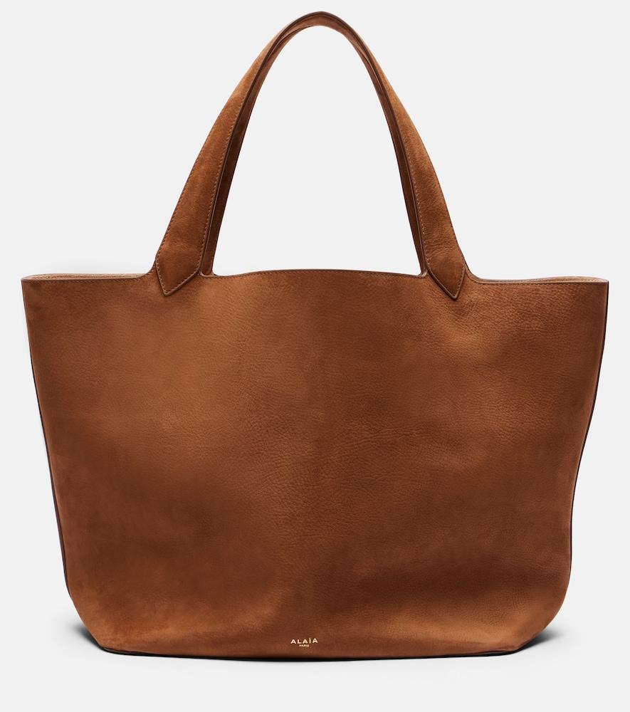 alaïa le cabas leather tote bag