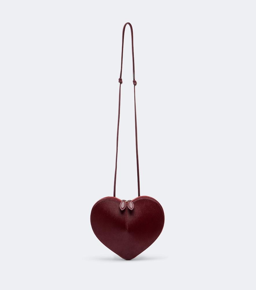 alaïa le caur leather shoulder bag
