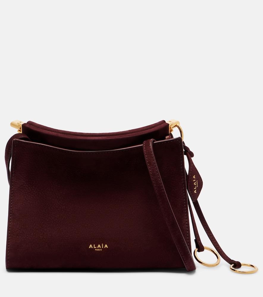 alaïa le click small leather shoulder bag