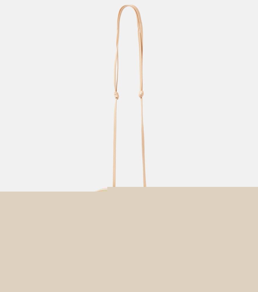 alaïa le coeur leather shoulder bag