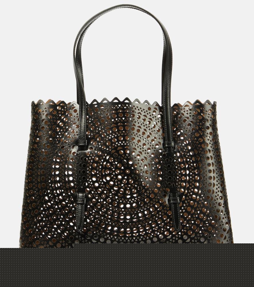 alaïa le mina 32 new vienne leather tote bag