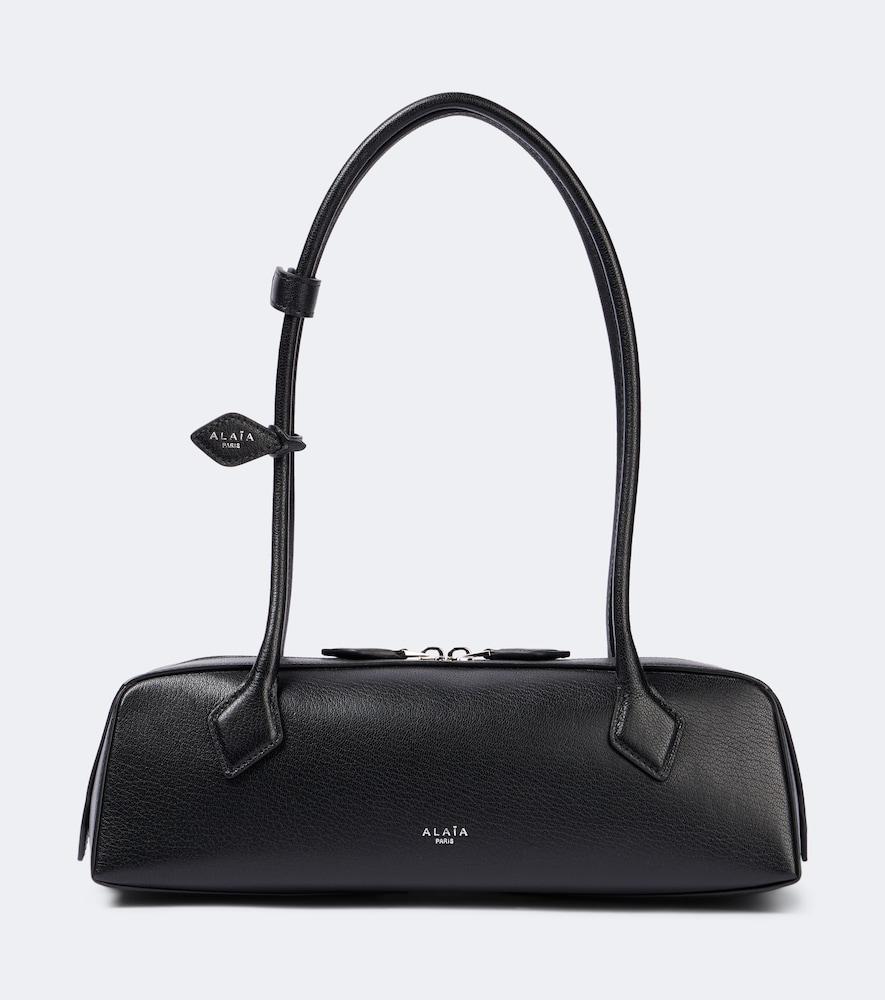 alaïa le teckel leather shoulder bag