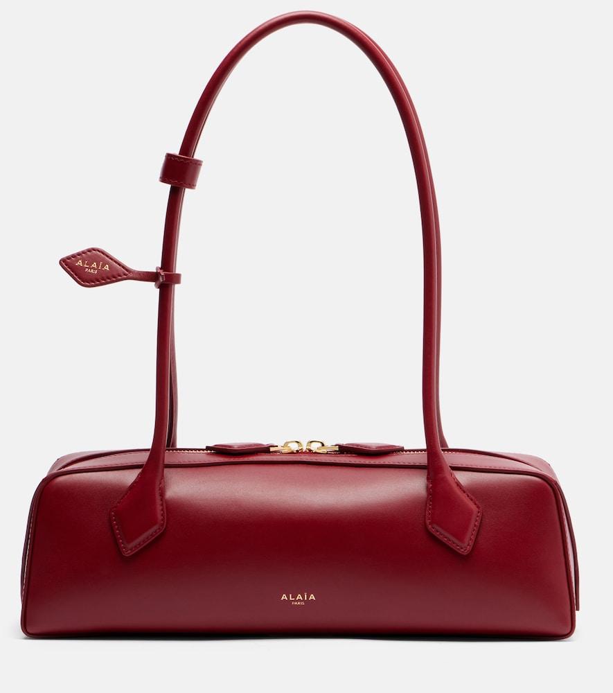 alaïa le teckel medium leather shoulder bag