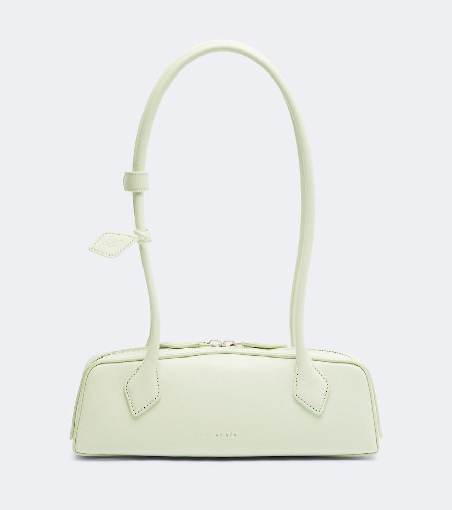 alaïa le teckel small leather shoulder bag