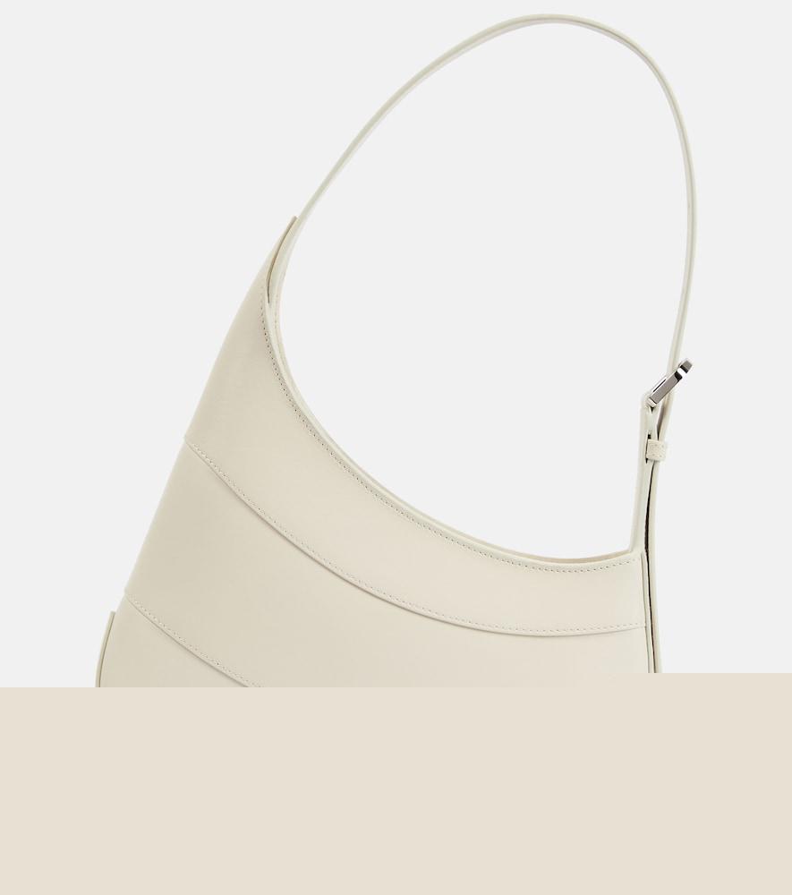 alaïa leather shoulder bag