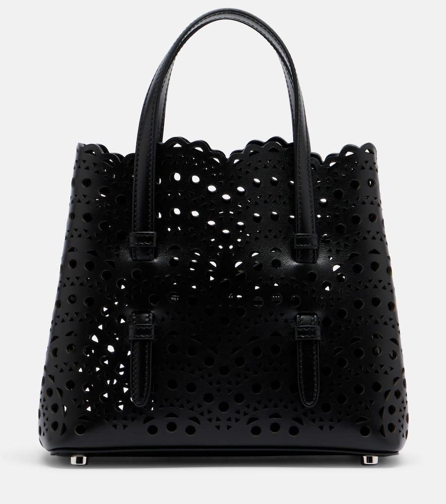 alaïa mina 20 vienne leather top-handle bag