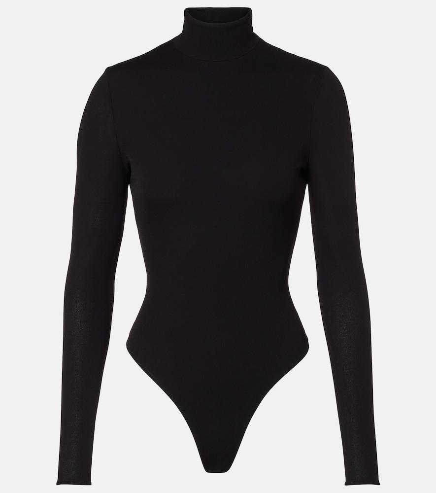 alaïa open-back jersey bodysuit