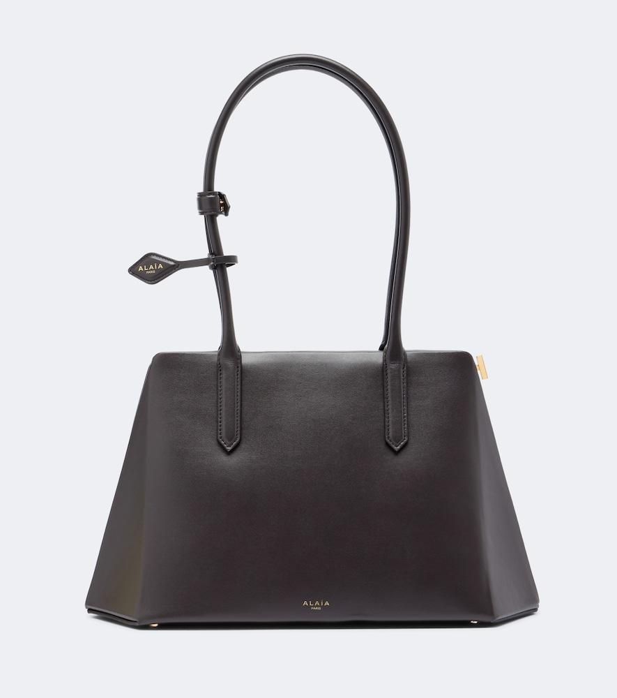 alaïa prisme leather shoulder bag