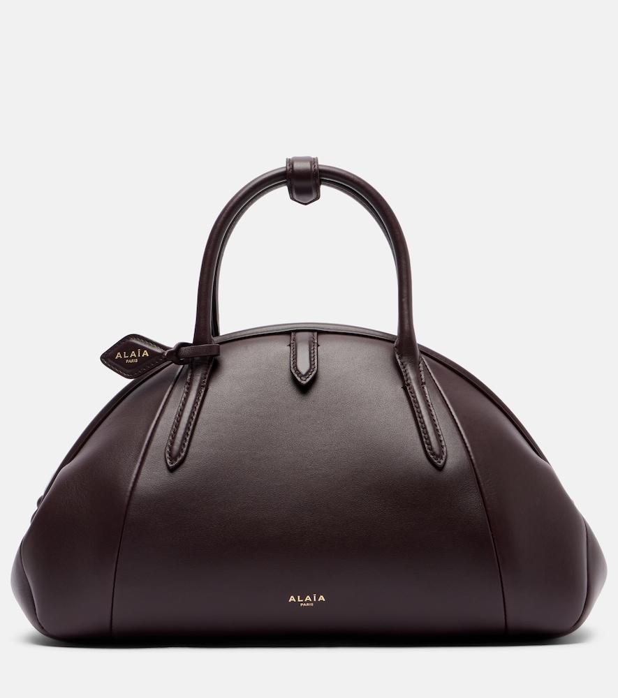 alaïa purse small leather top-handle bag