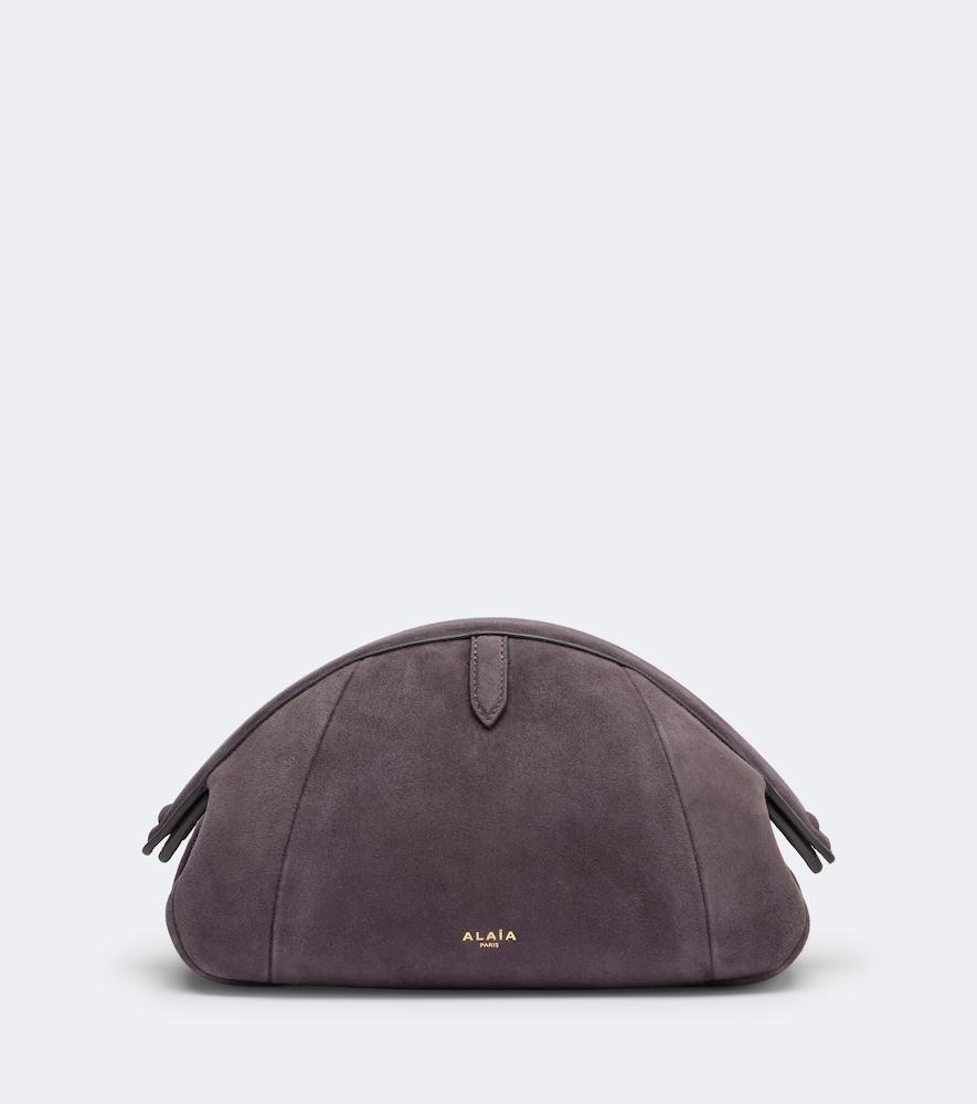 alaïa purse small suede clutch