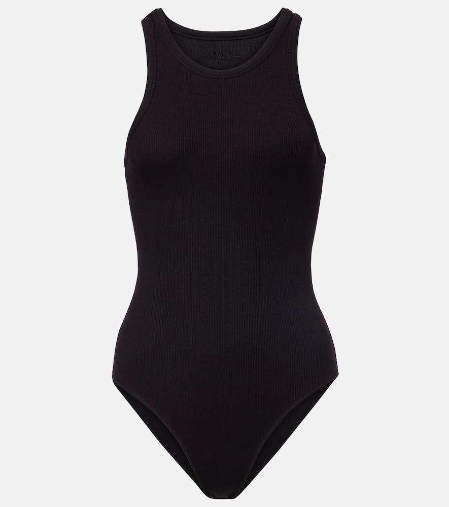 alaïa ribbed-knit bodysuit