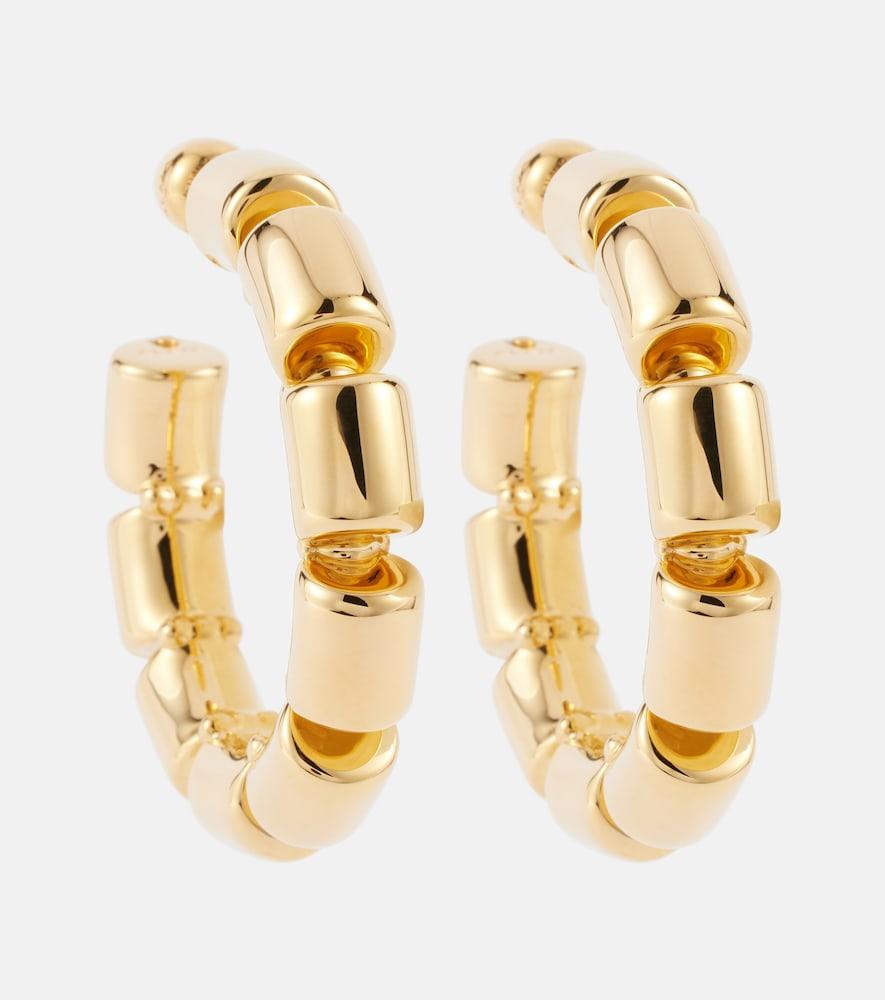alaïa stacking hoop earrings