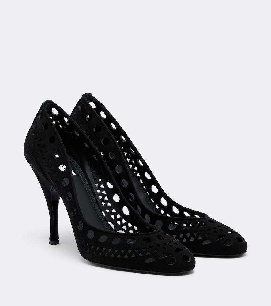 alaïa vienne suede pumps