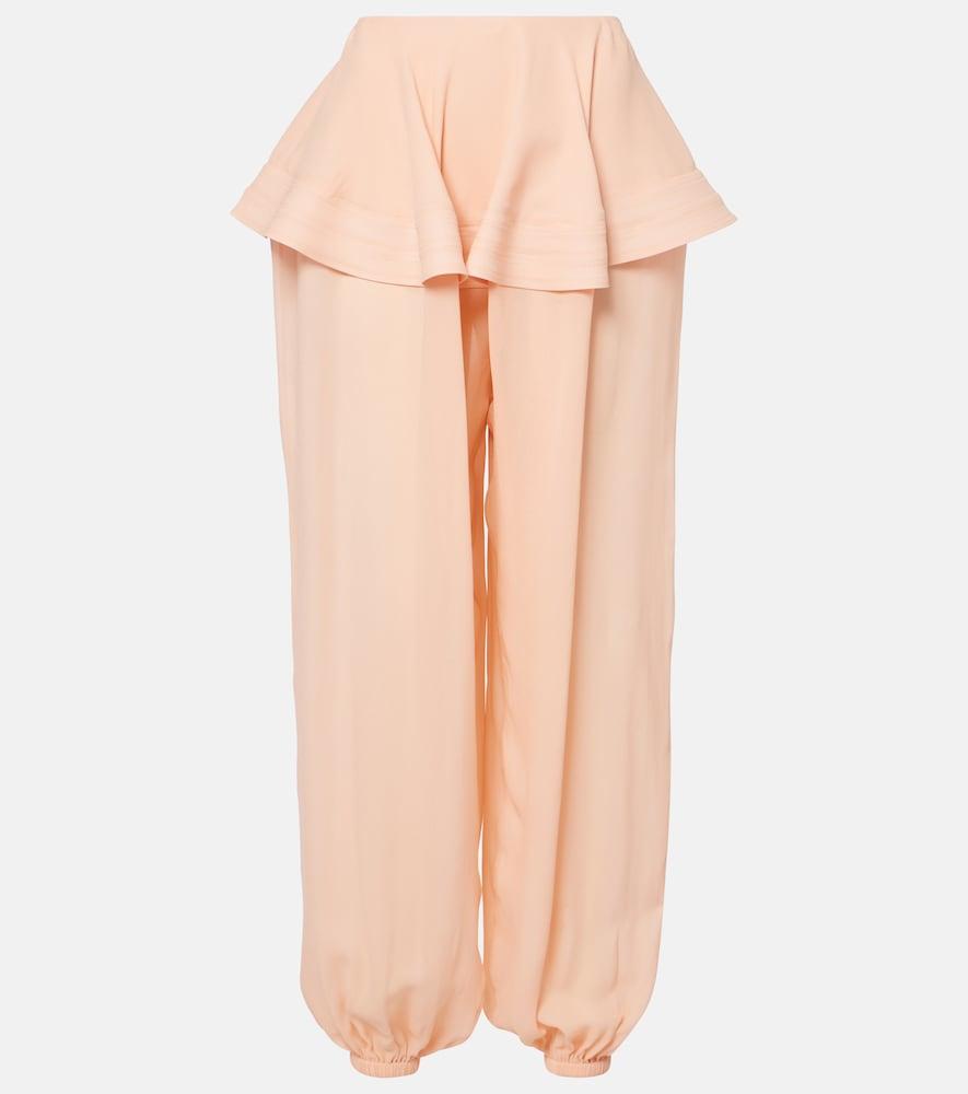 alaïa wide-leg pants