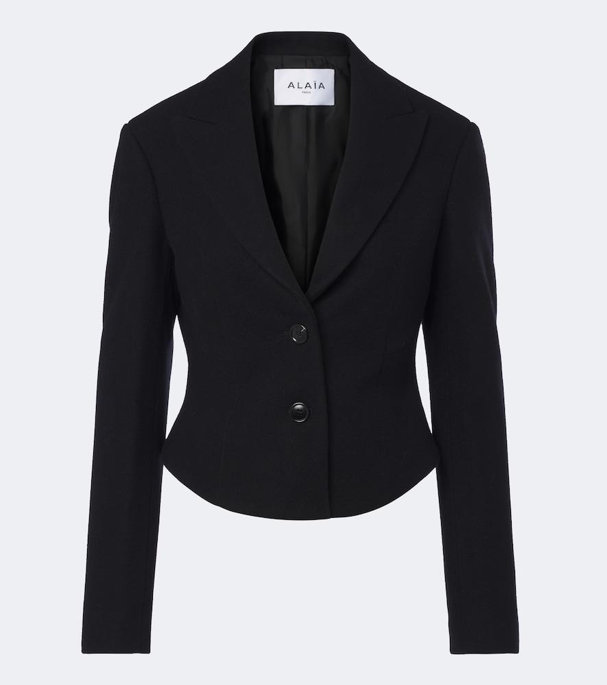 alaïa wool blazer
