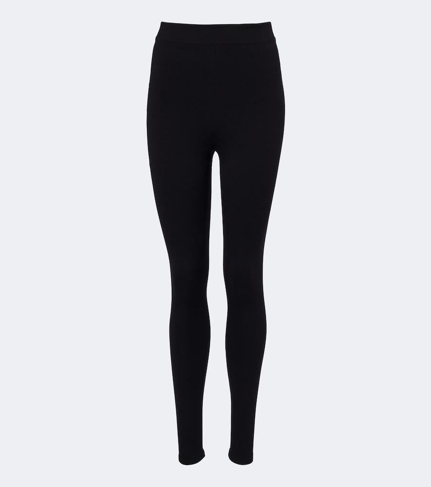 alaïa wool-blend leggings