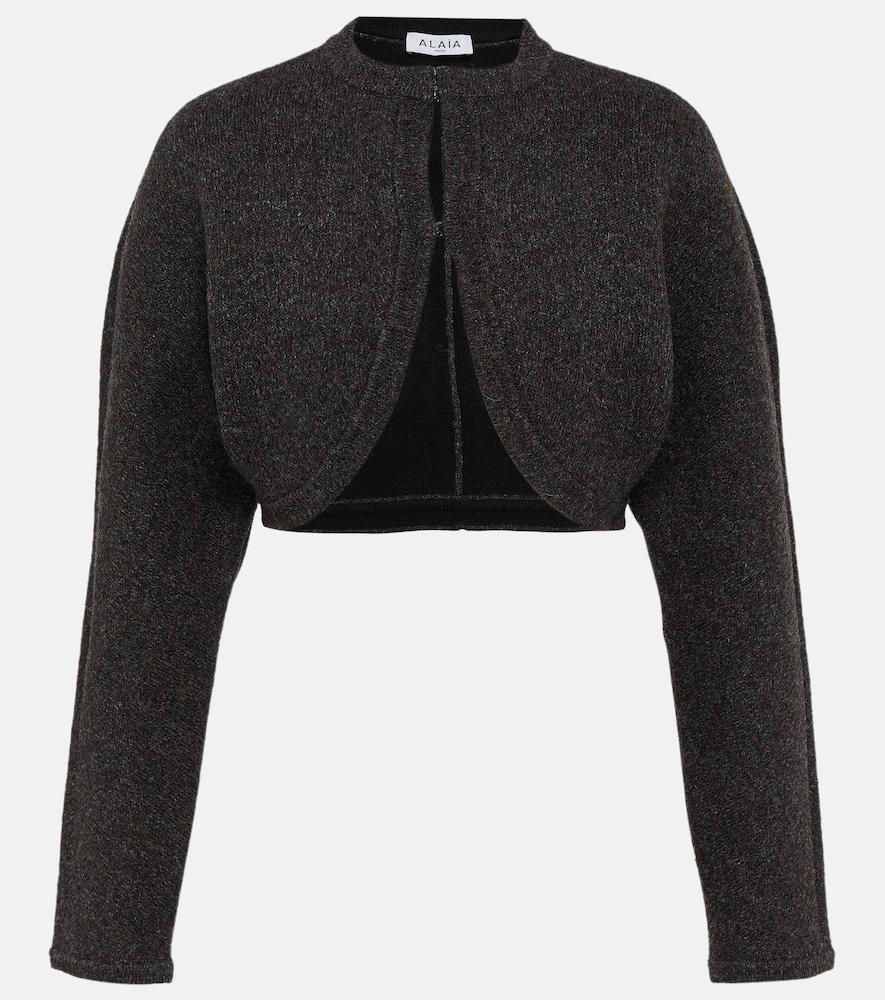 alaïa wool-blend shrug