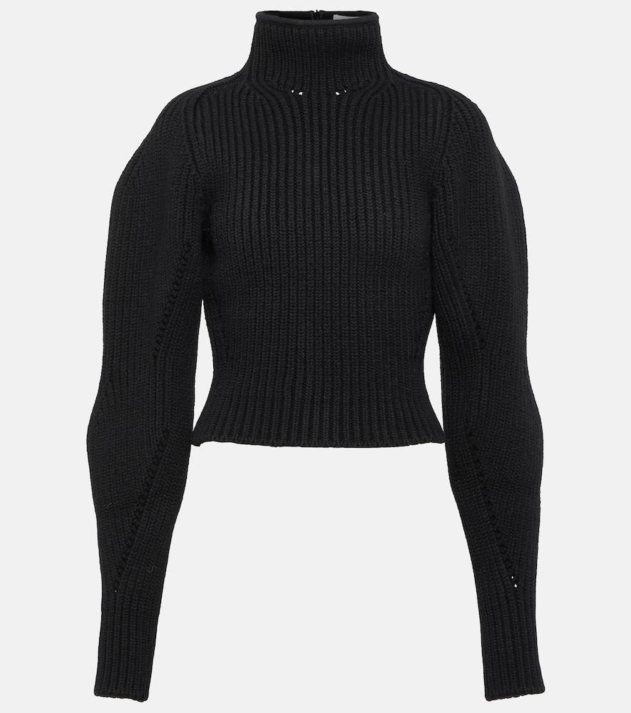 alaïa wool-blend turtleneck sweater