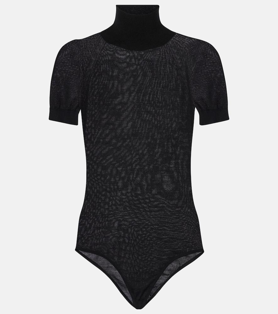 alaïa wool bodysuit