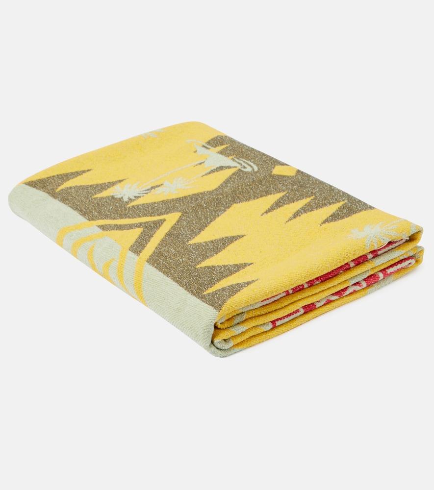 alanui cotton-blend beach towel