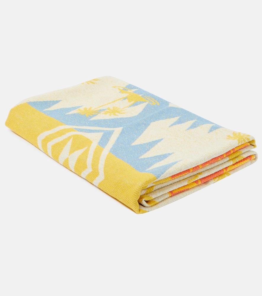 alanui cotton-blend beach towel