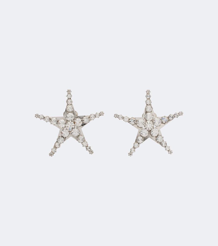 alessandra rich crystal-embellished earrings