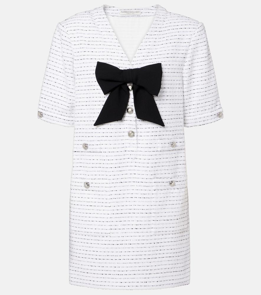 alessandra rich sequined tweed minidress