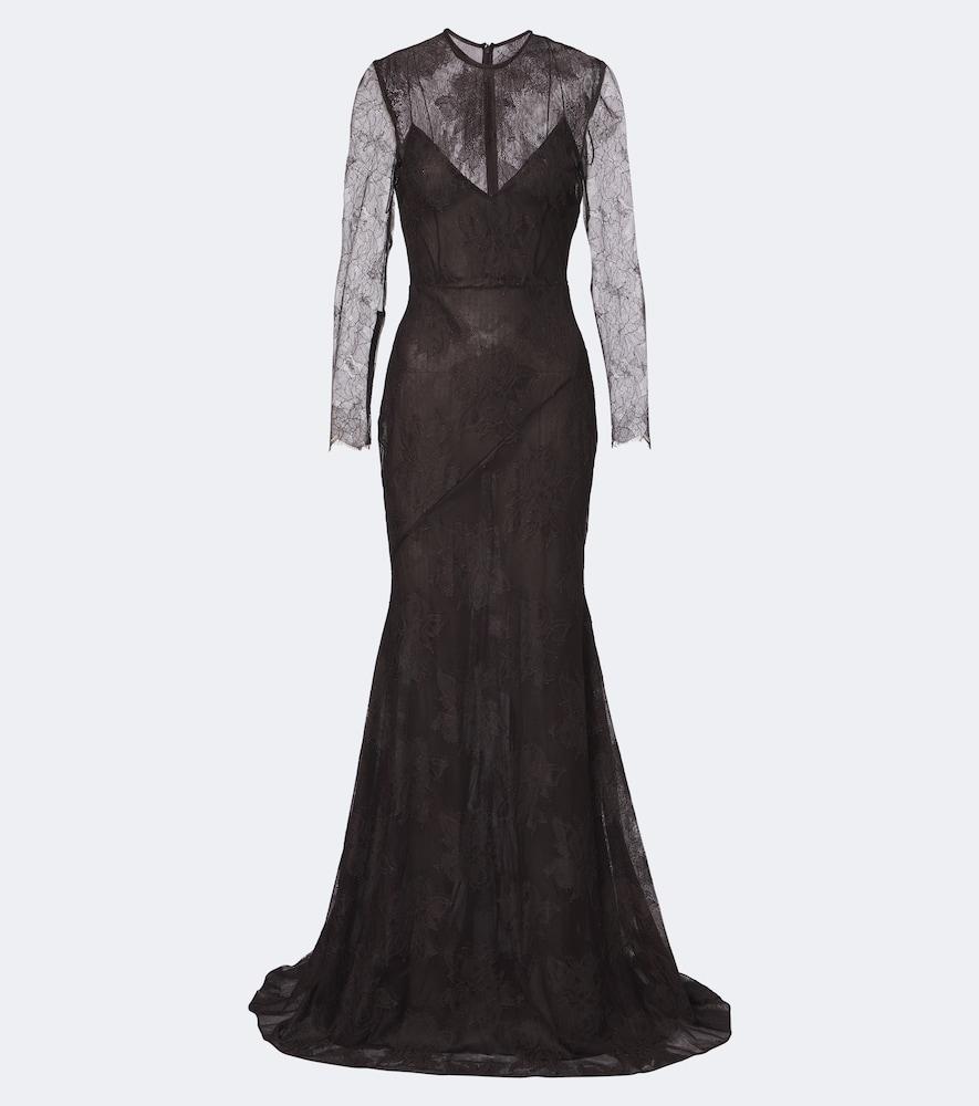 alex perry lace gown
