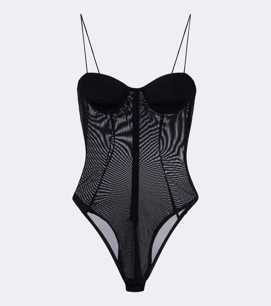 alex perry sheer bodysuit