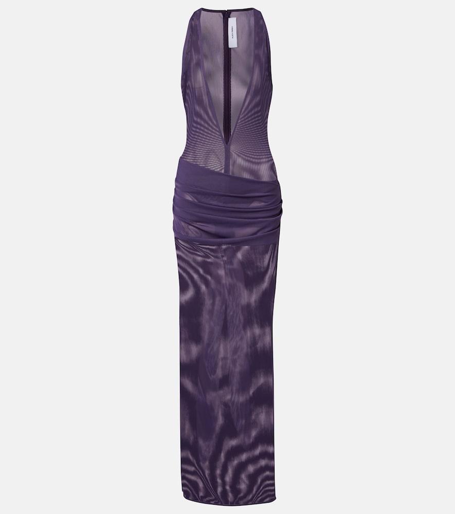 alex perry sheer gown