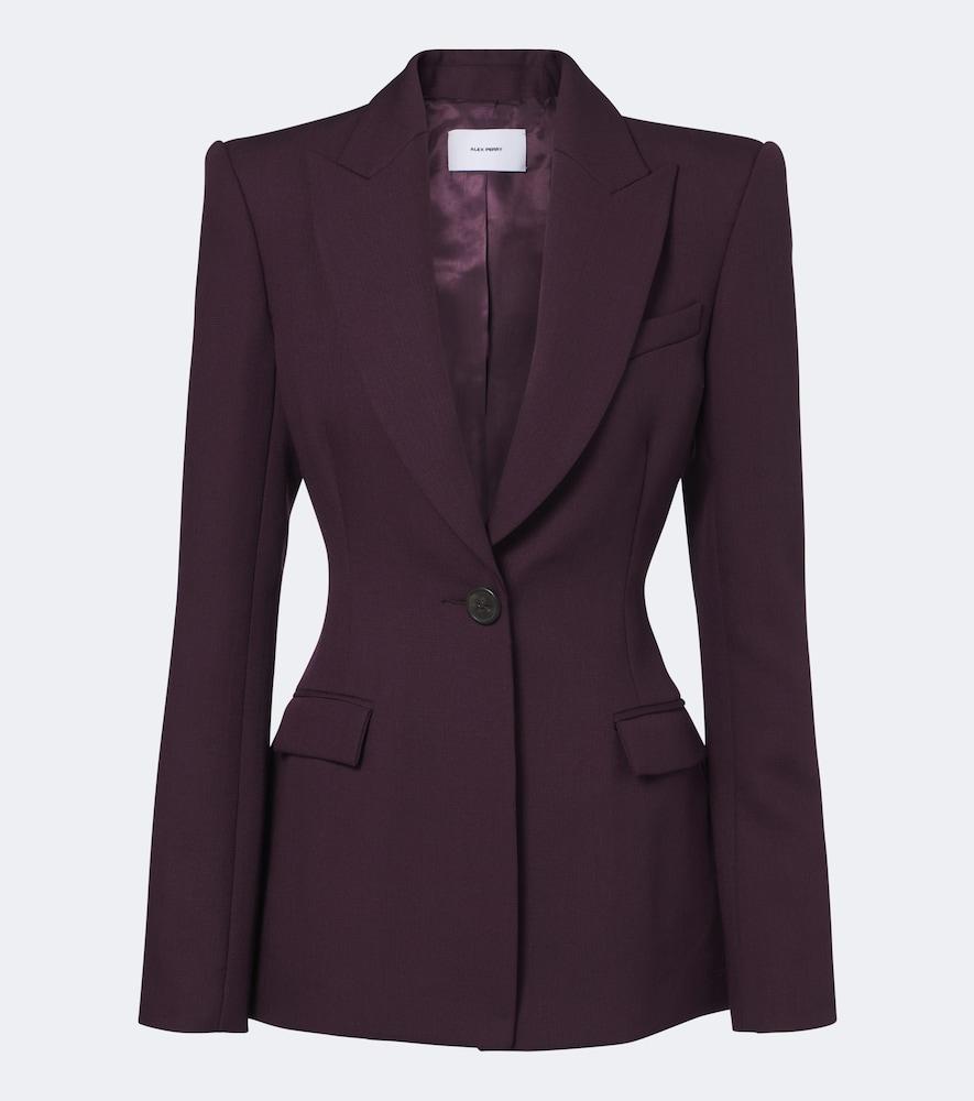 alex perry virgin wool blazer