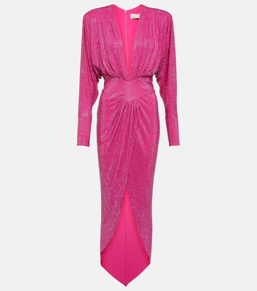 alexandre vauthier embellished maxi dress