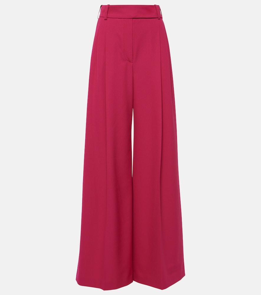 alexandre vauthier high-rise wide-leg pants
