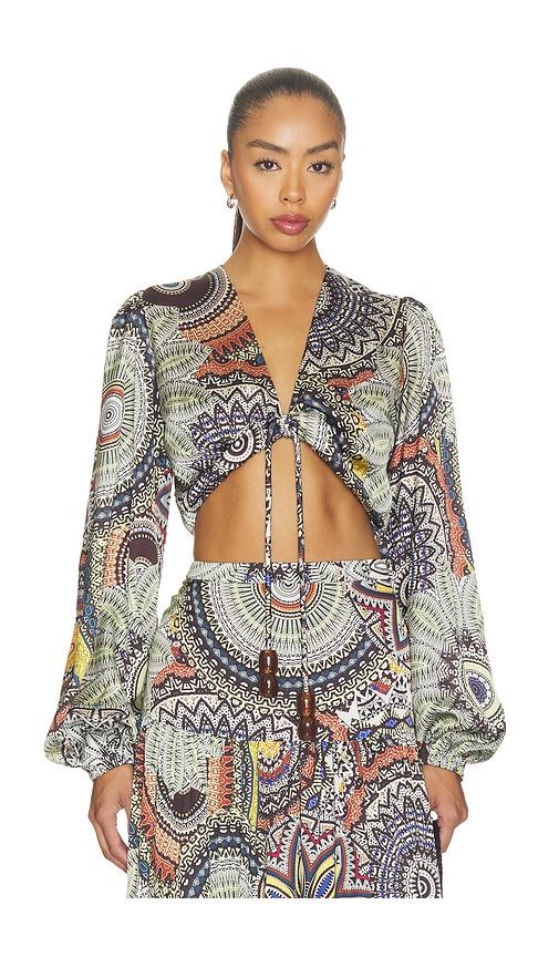 alexis colmar top in multi. - size l (also in m, s, xs)
