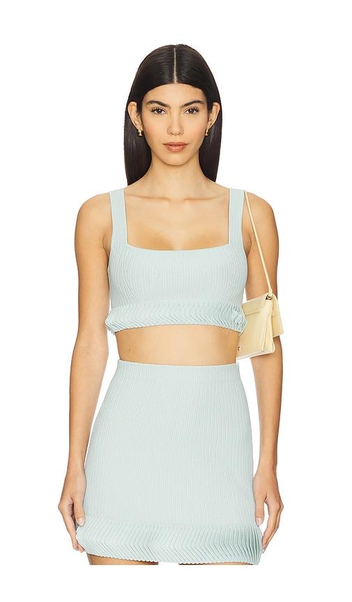 alexis dom top in blue. - size m (also in s)