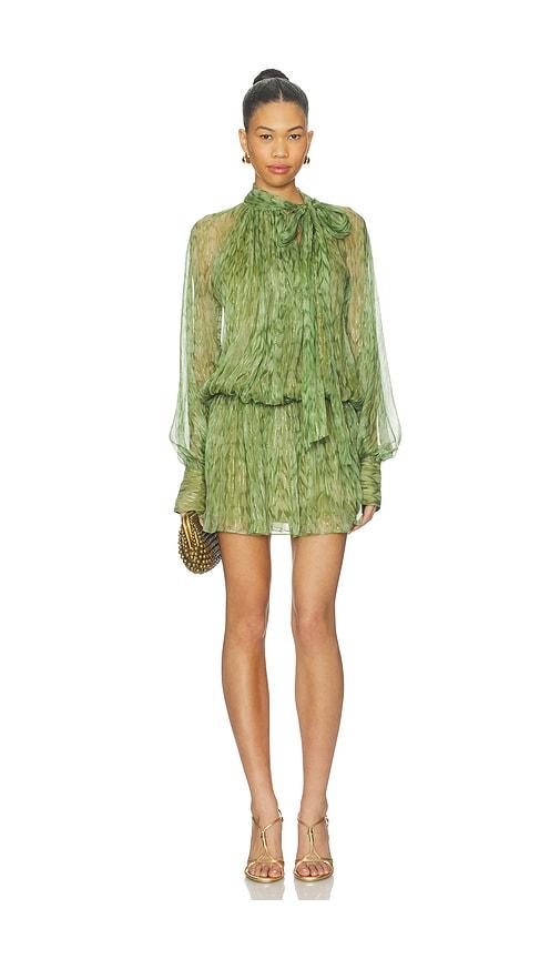 alexis hailey dress in green. - size l (also in s)