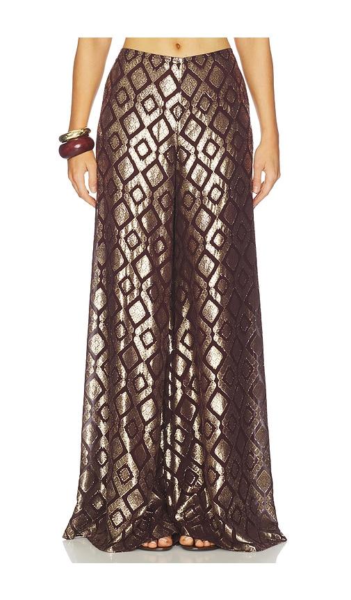 alexis maxine pant in brown. - size s (also in xl)