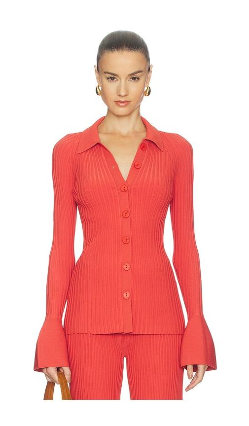 alexis olena top in peach. - size m (also in xs, s, xl)
