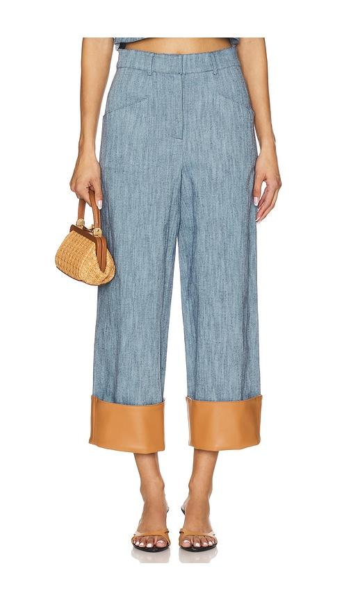 alexis trevor pant in blue. - size m (also in xl)