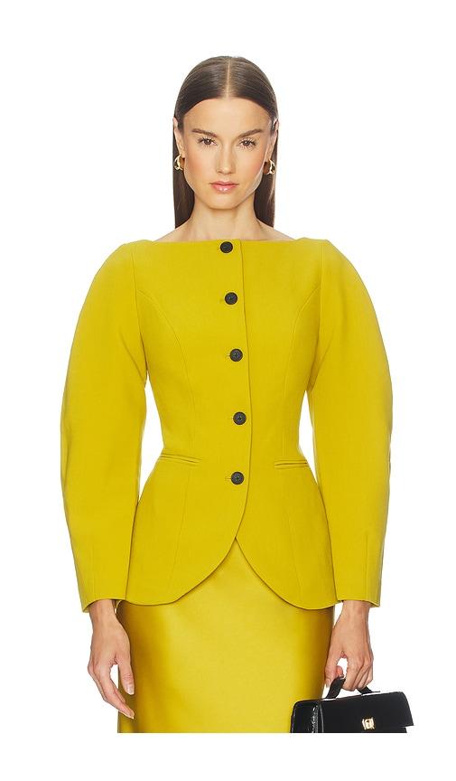 aligne artemis blazer in yellow. - size 0 (also in 2)