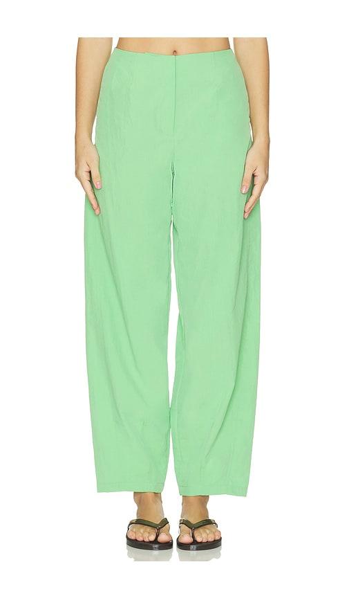 aligne gale tracksuit trouser in green. - size 0 (also in 2, 4, 6, 8, 10)
