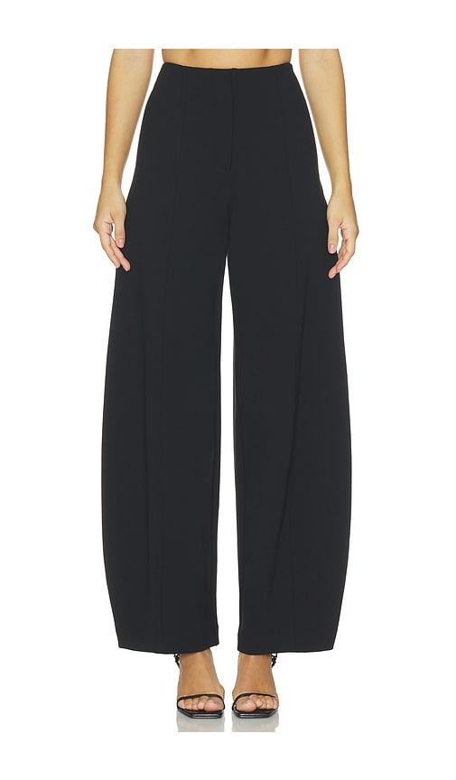 aligne houston ponte balloon trouser in black. - size 0 (also in 2, 4)