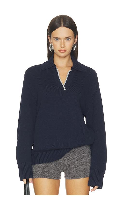 aligne judith merino jumper in navy. - size l (also in xs, s, m, xl)