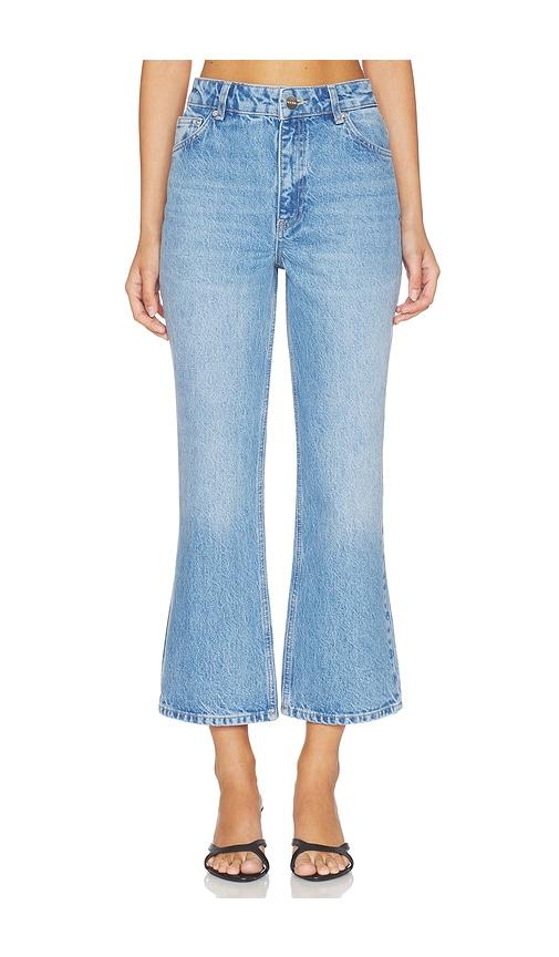 aligne kick flare jean in blue. - size 24 (also in 26, 25, 27, 28, 29, 30)