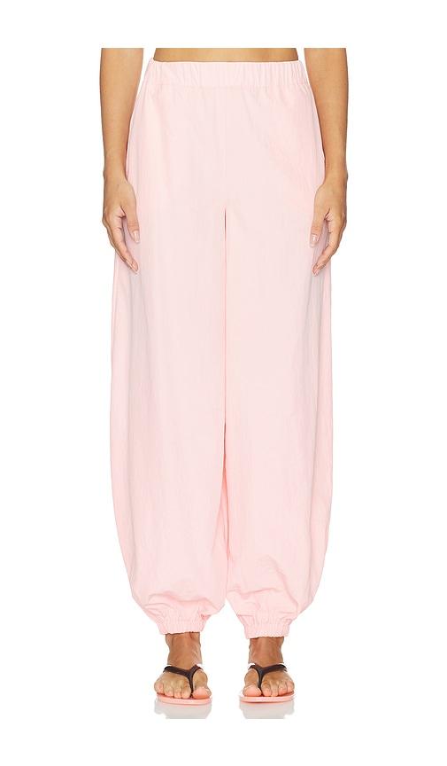 aligne meryl balloon trouser in pink. - size 2 (also in 4, 6)