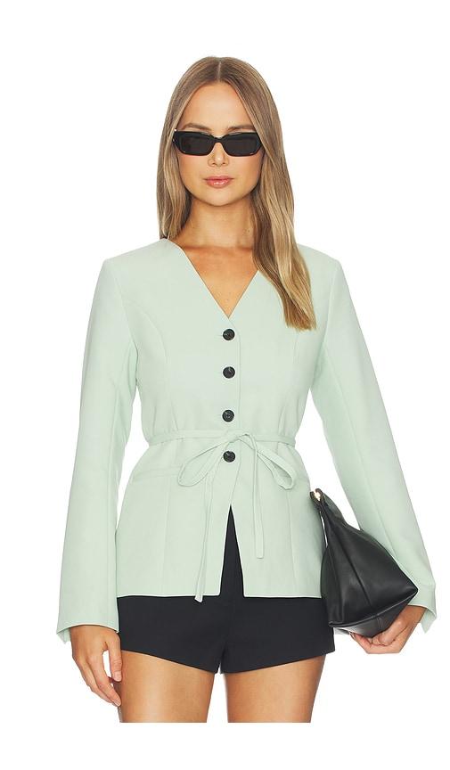 aligne parker blazer in mint. - size 0 (also in 10, 2, 4, 6, 8)