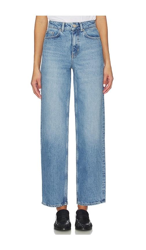 aligne straight leg in blue. - size 25 (also in 26, 28, 29)